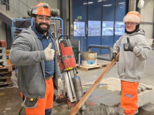 Kernbohrkurs vom 07.– 09.01.2026